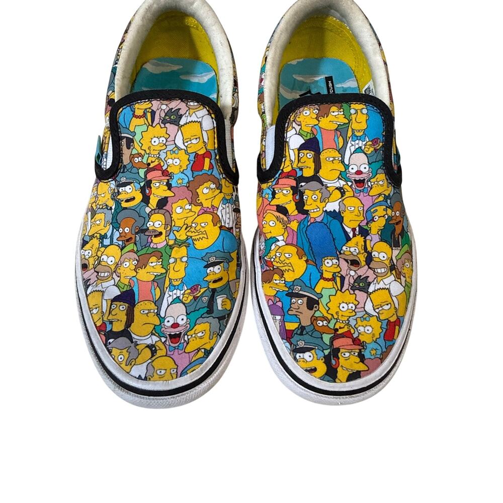 VANS/Simpson Collab Sneakers Women's 6 Men's 4 AOP Cast
